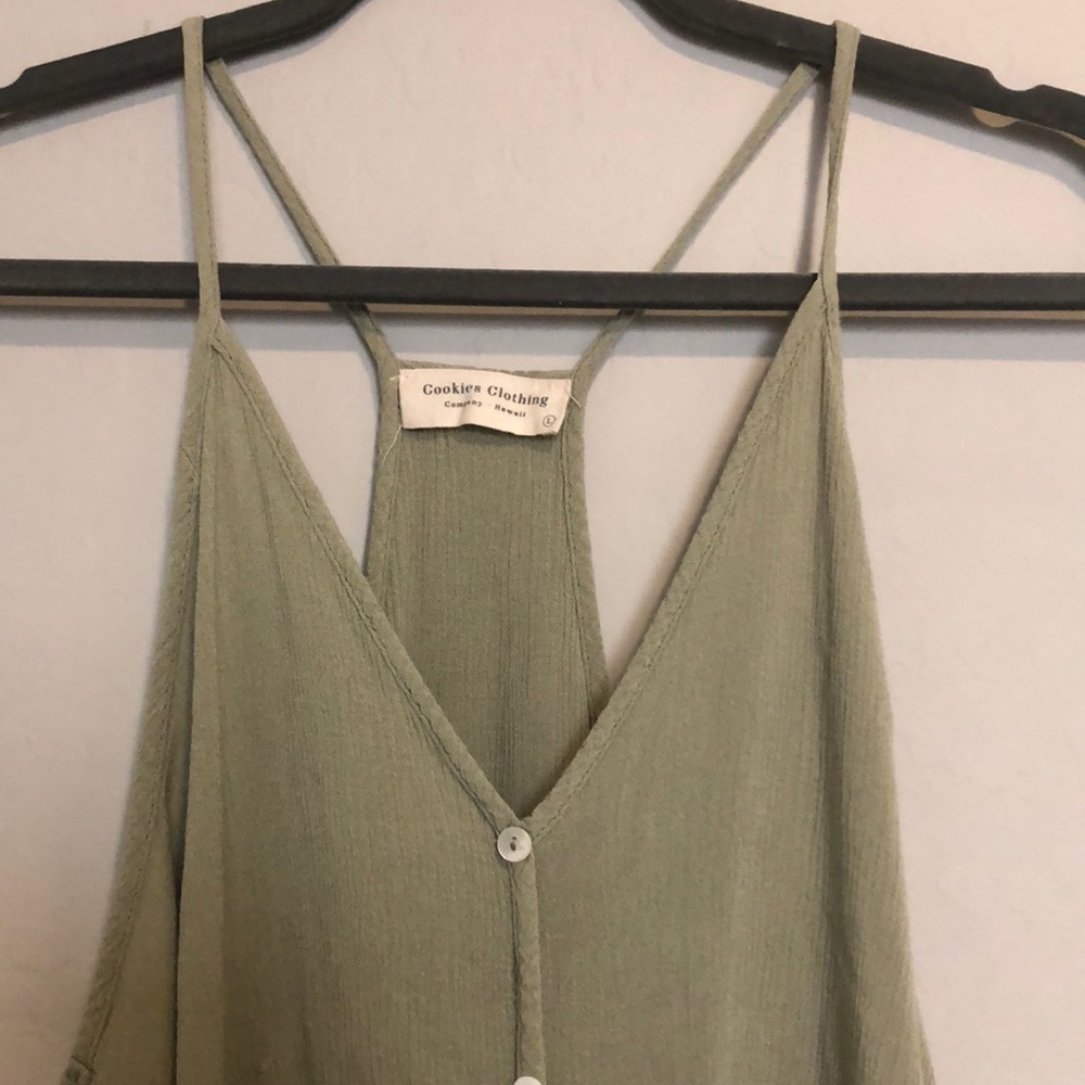 Green Tank Top - Picture 2 of 2